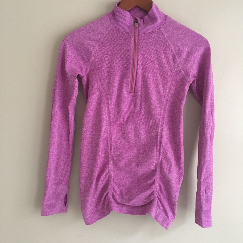 Athleta Half Way Zip Up Top Jacket